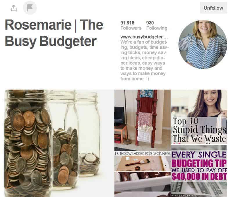 Rosemarie Groner of The Busy Budgeter