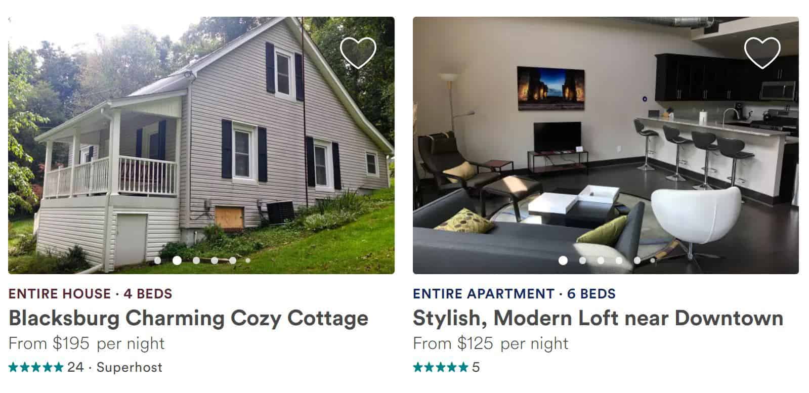 homes to stay at for airbnb