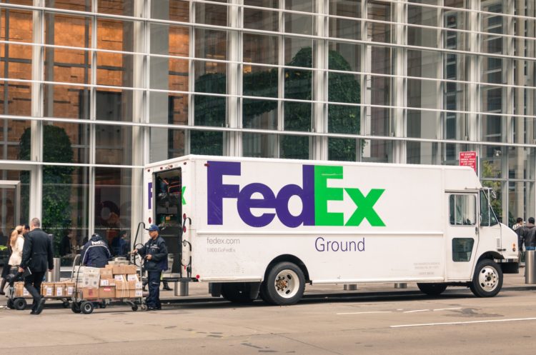 FedEx truck
