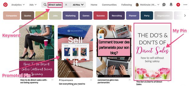 How to Use Pinterest Search
