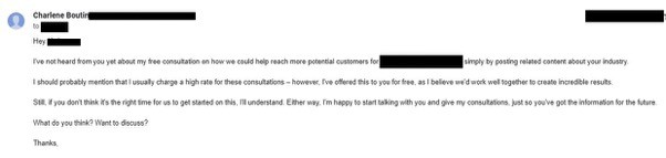 Email Pitch Response