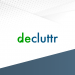 Decluttr app logo on white background