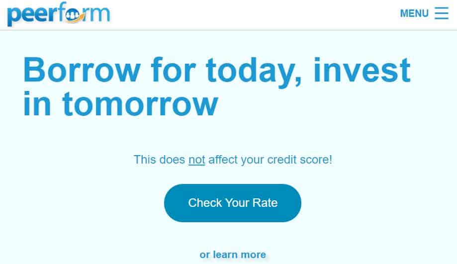 Peerform P2P lending