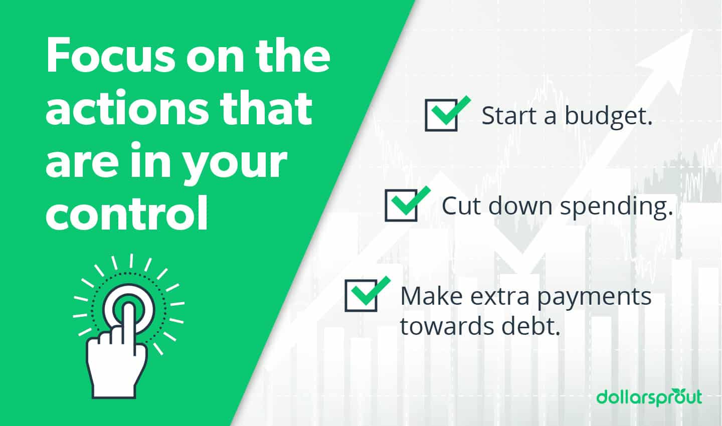 Focus on actions that are in your control