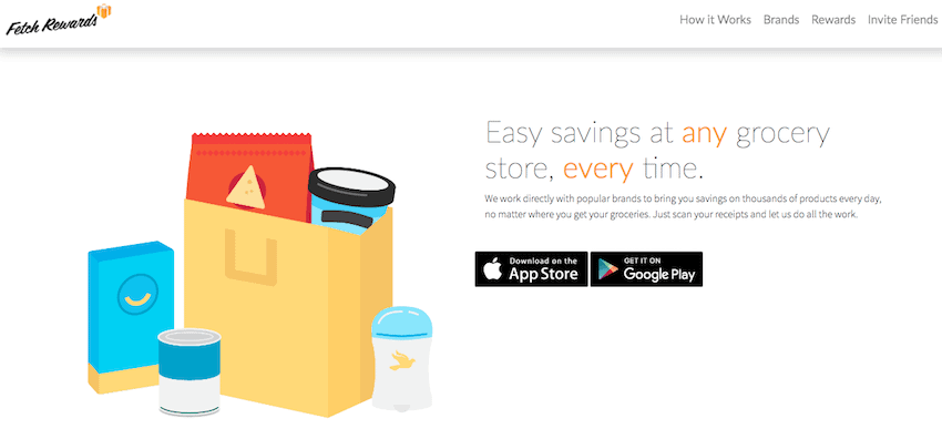 Fetch Rewards Homepage