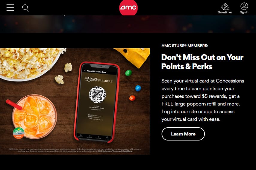 AMC rewards