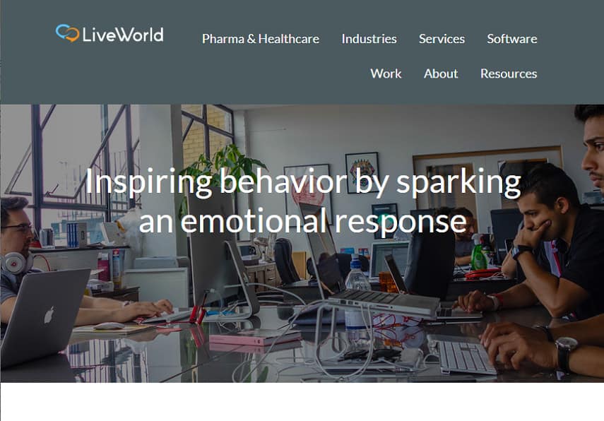 LiveWorld careers page