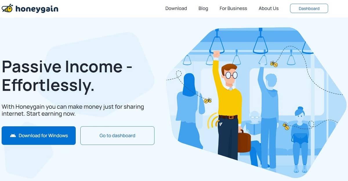 Honeygain screenshot