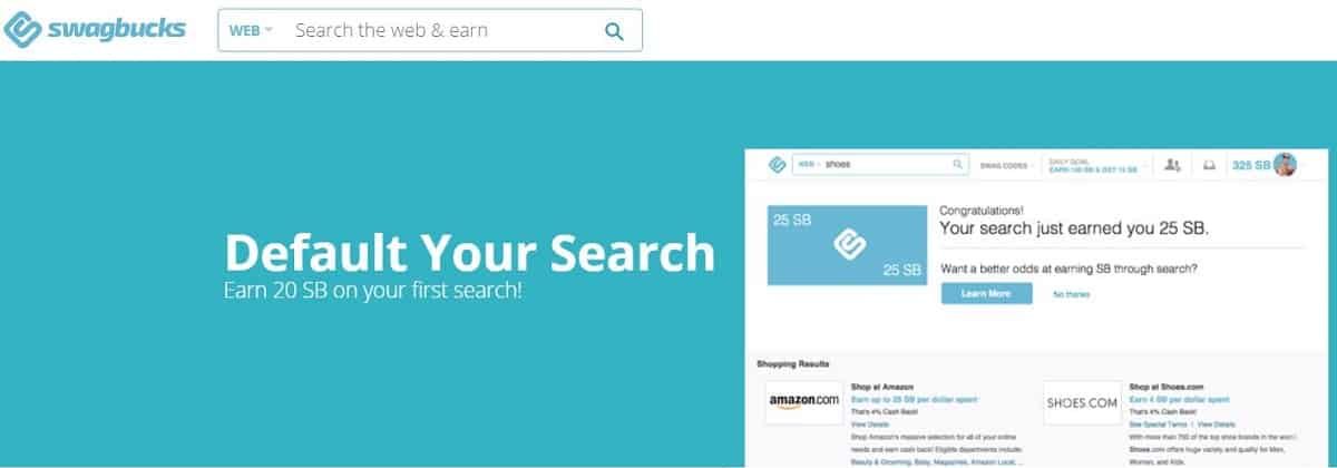 Swagbucks search