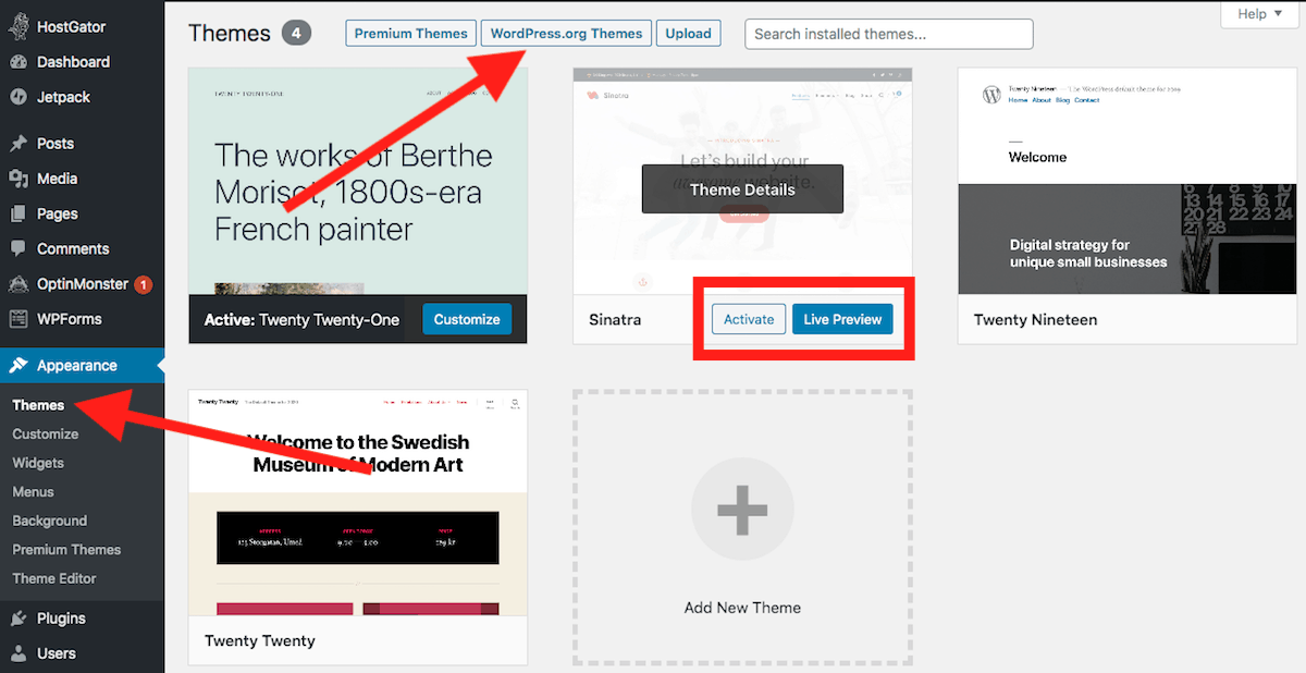 WordPress Free Themes