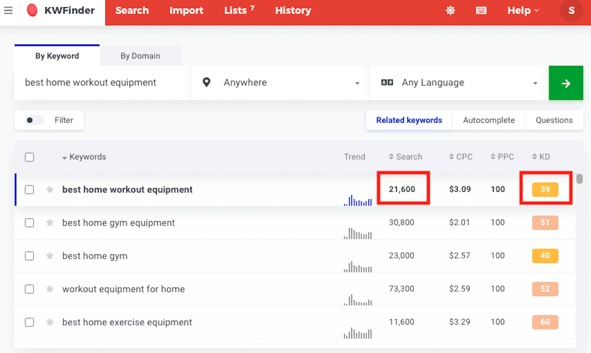 best home workout equipment kw search