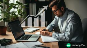 man optimizing blog for search engines to better understand his content