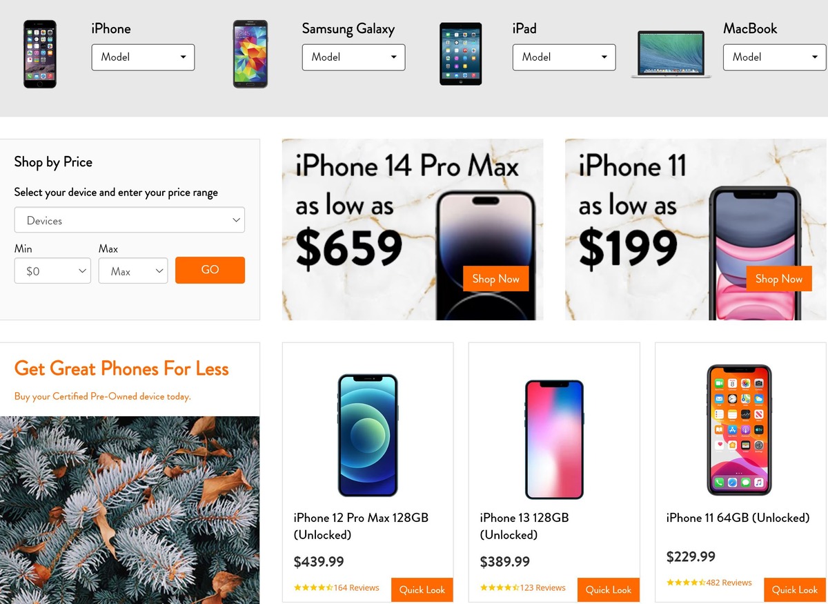 buy section of gazelles store