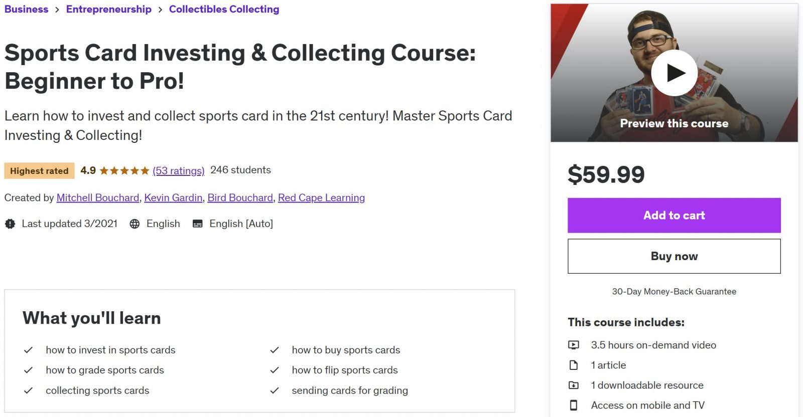 online course creator example