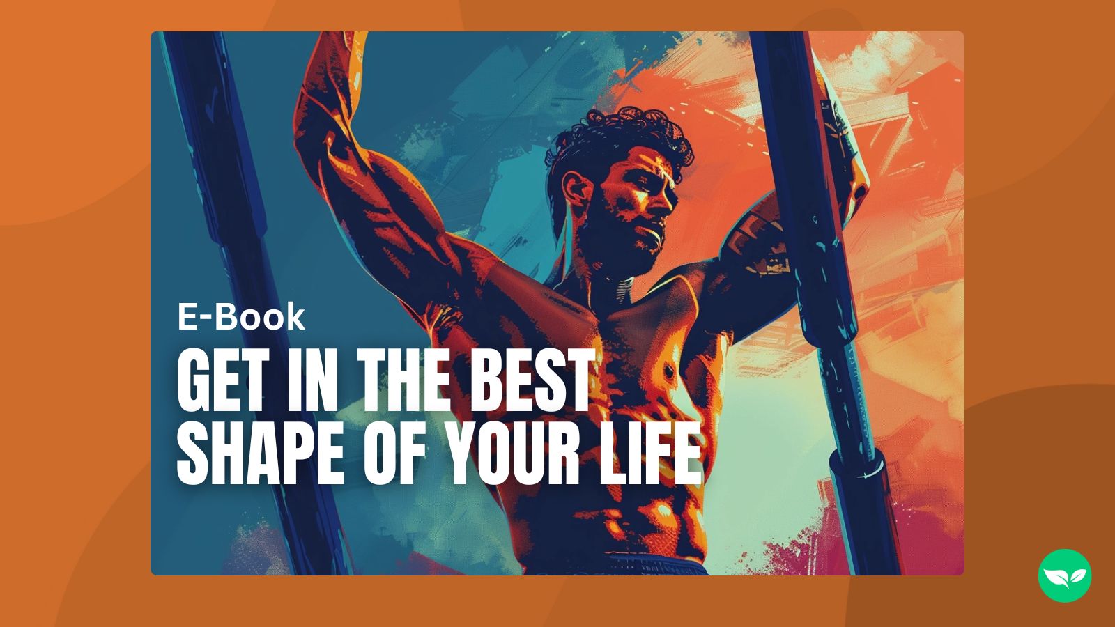 A graphic showing an example of an ebook you could theoretically create with the help of AI.