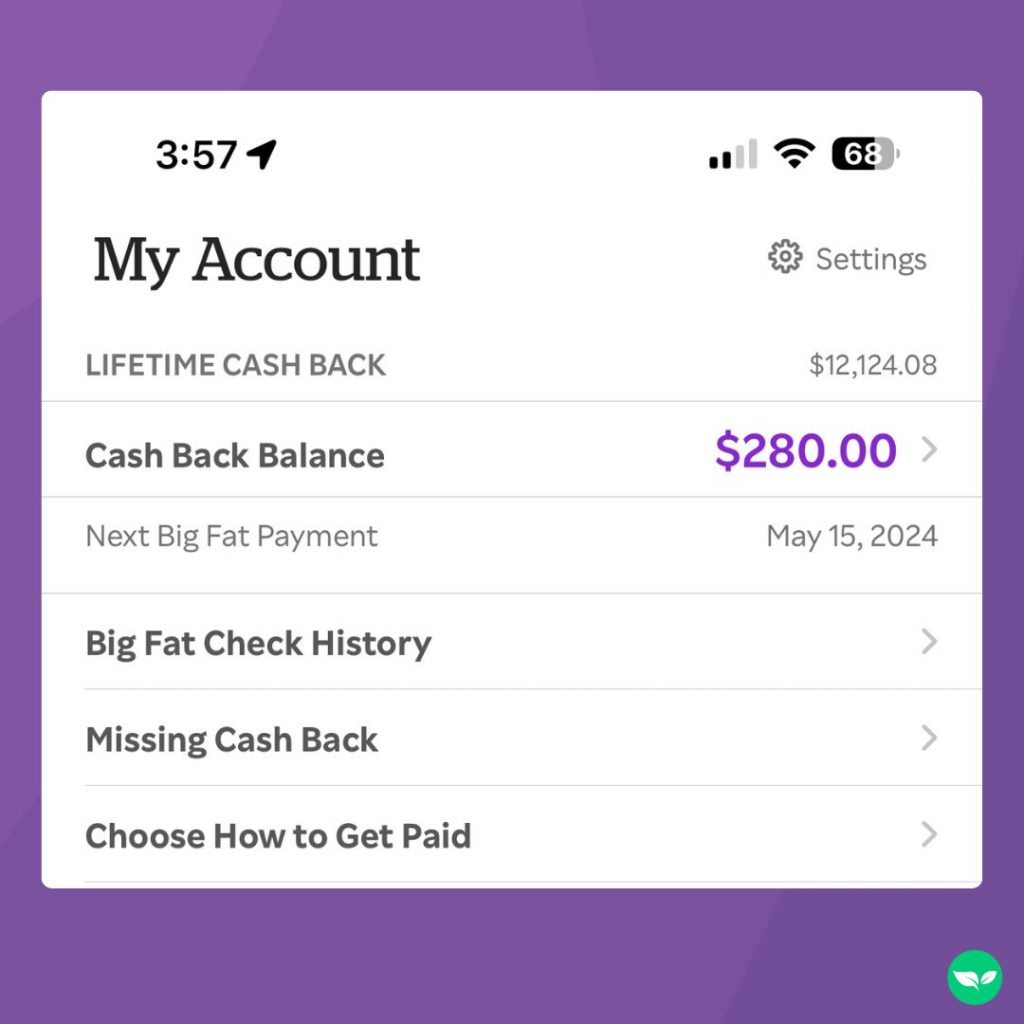 my rakuten cashback balance