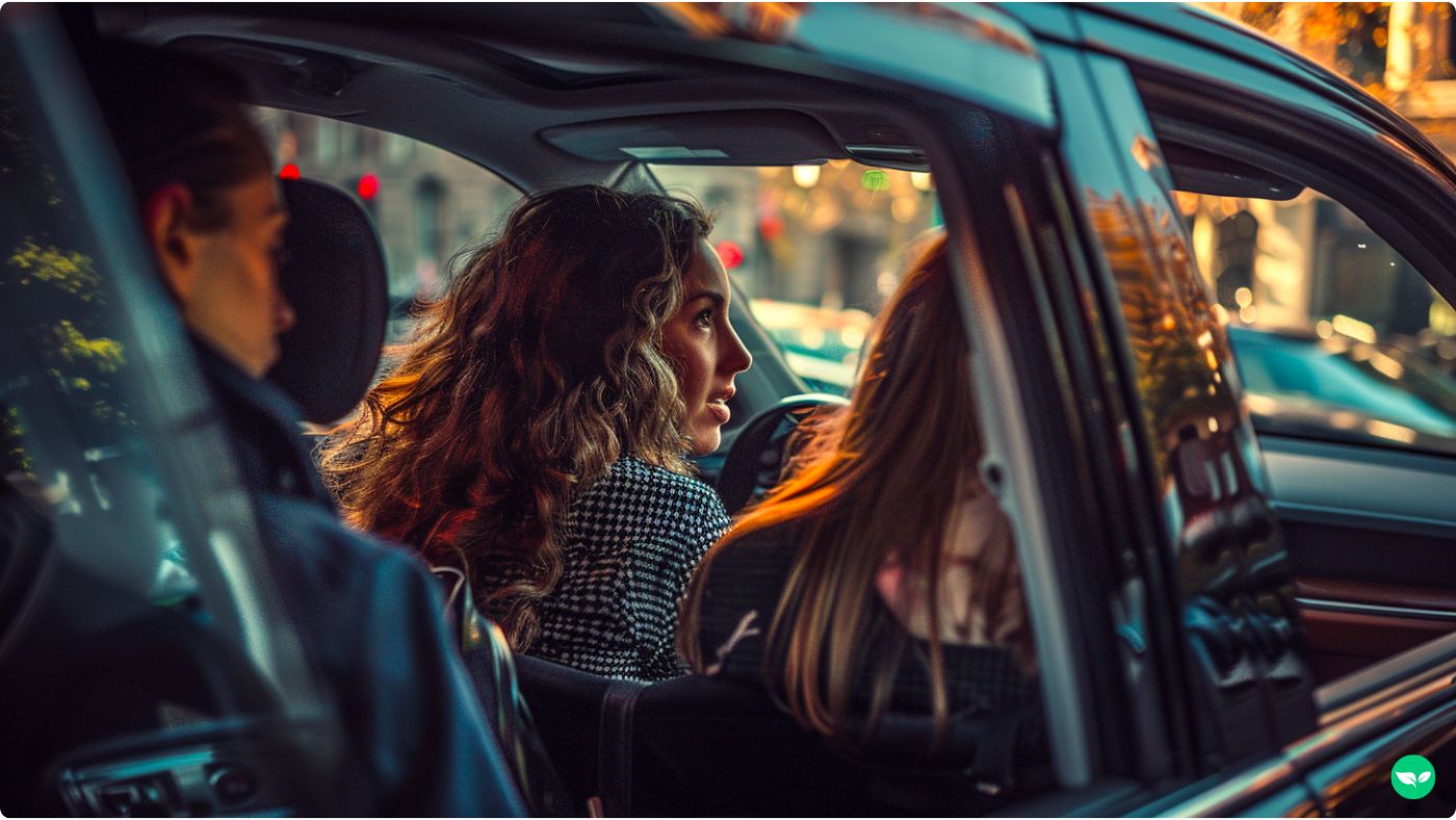 older teen picking up a summer gig as an uber or lyft driver