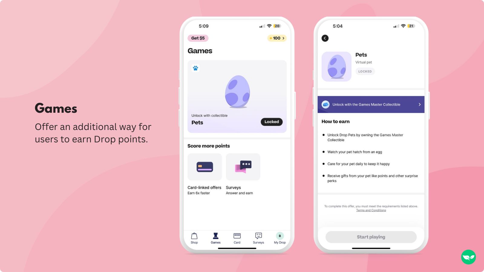 available games on the drop app