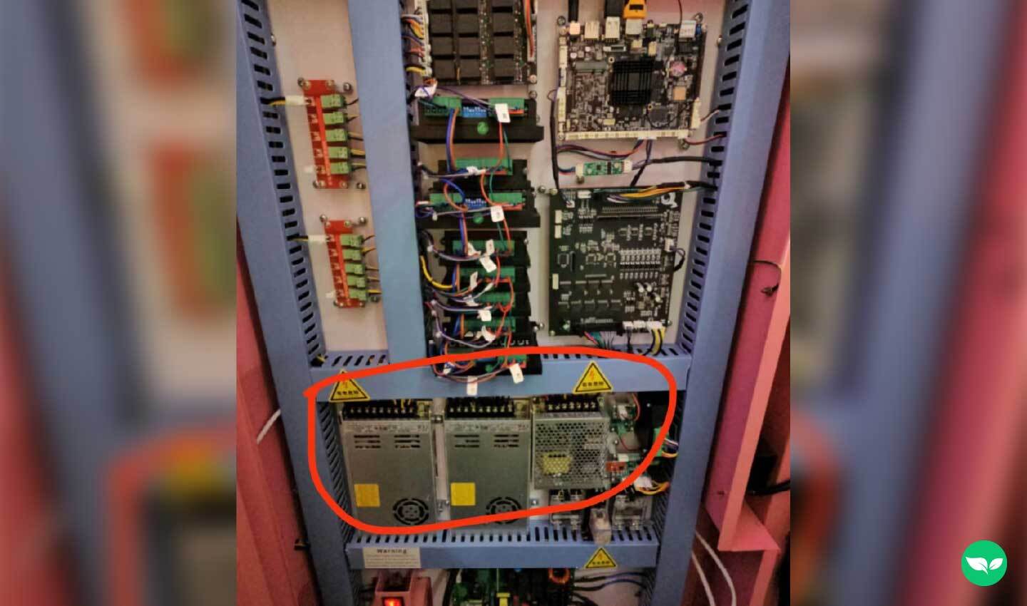 troubleshooting the cotton candy machine's internal components