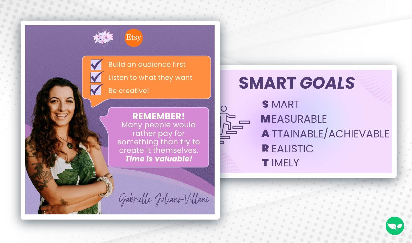 Future product idea (SMART goal template)