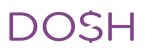 white dosh logo